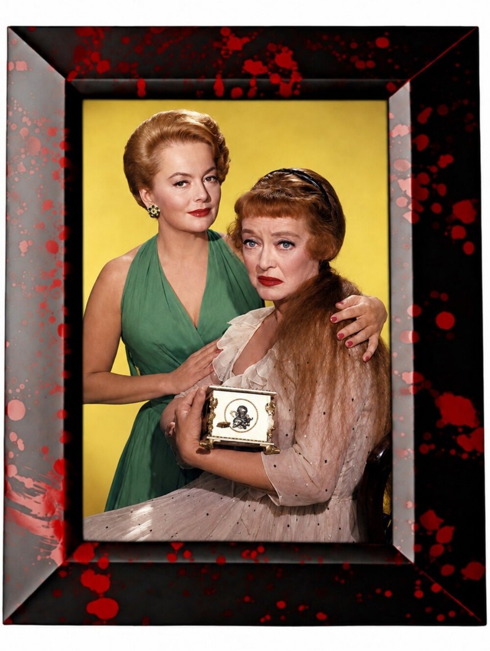 Hush… Hush, Sweet Charlotte Movie Flim Poster Retro Vintage Cult classic Horror